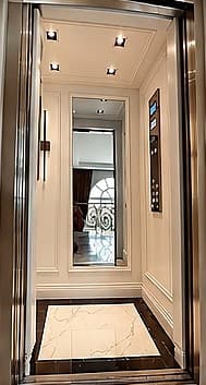 Classic White Interior cabin interior