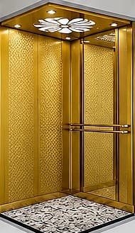 Royal Gold Luxury cabin interior